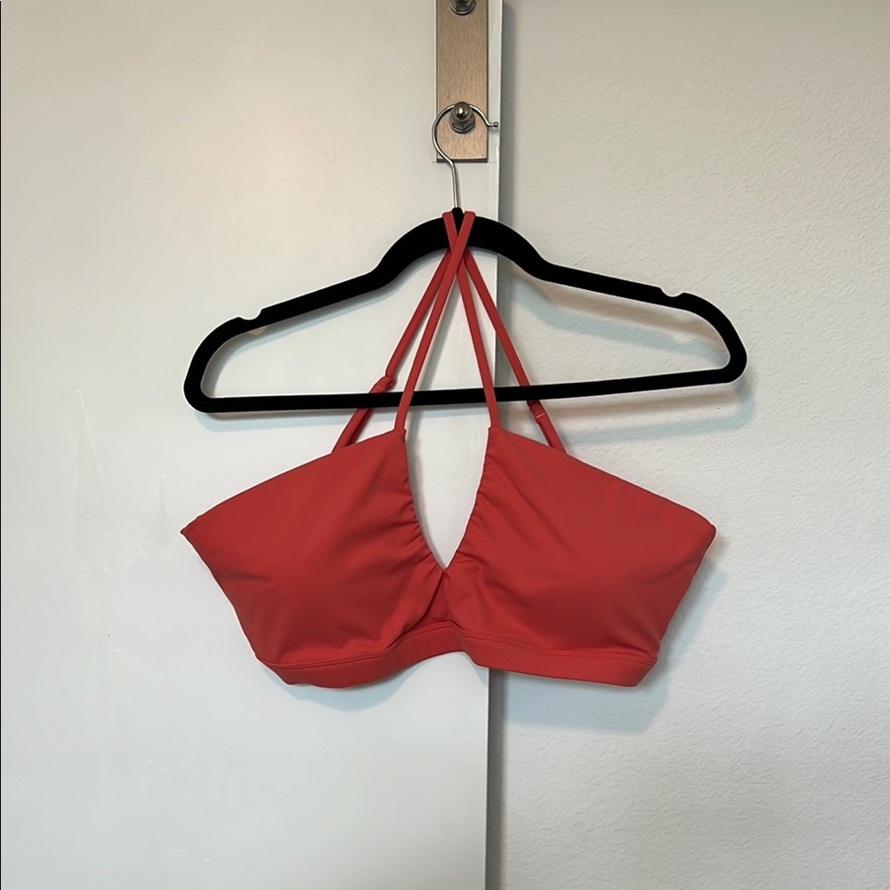 Red Halter Bralette